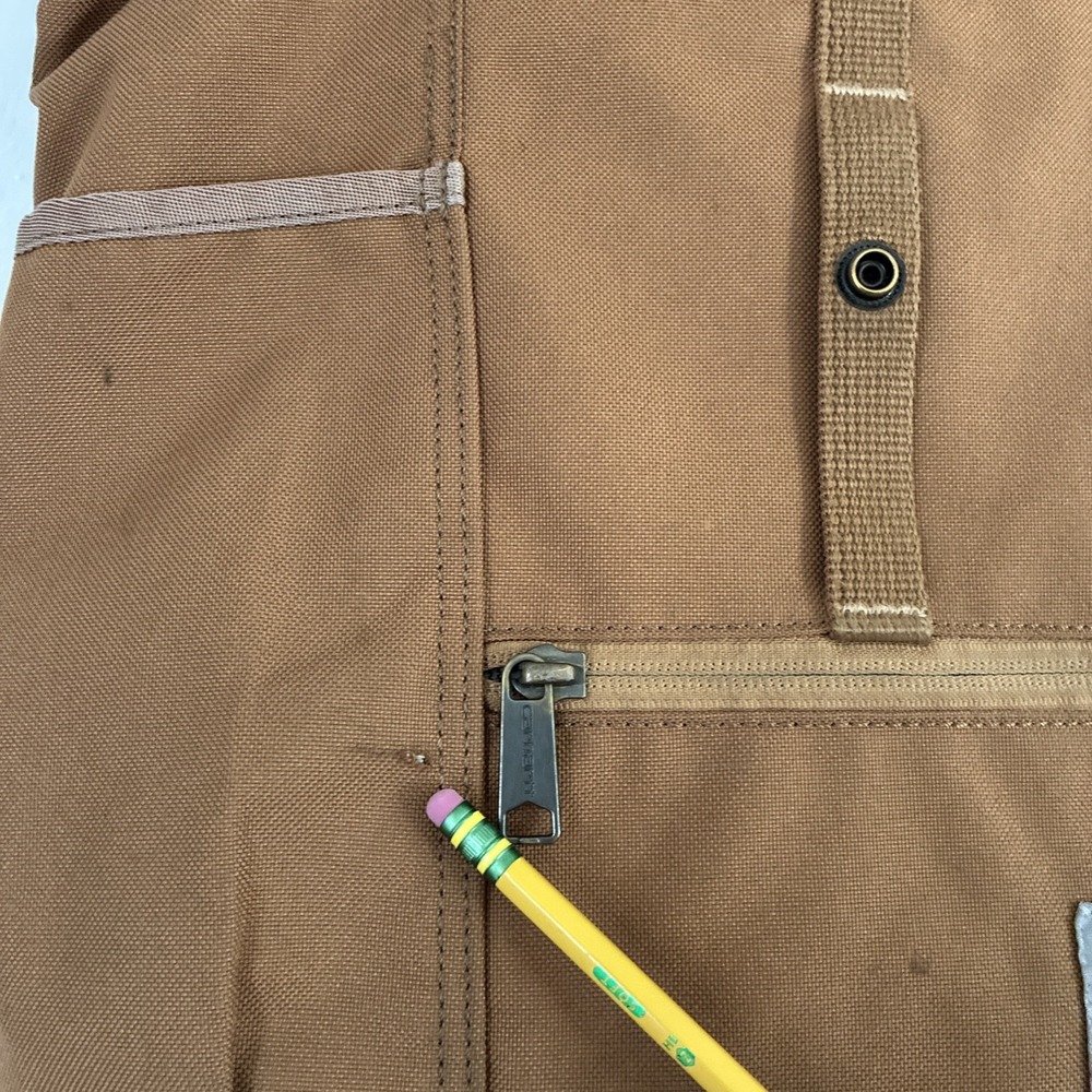 Carhartt Backpack Women's Brown Convertible Canvas Multi Pockets Gorpcore - Picture 11 of 15